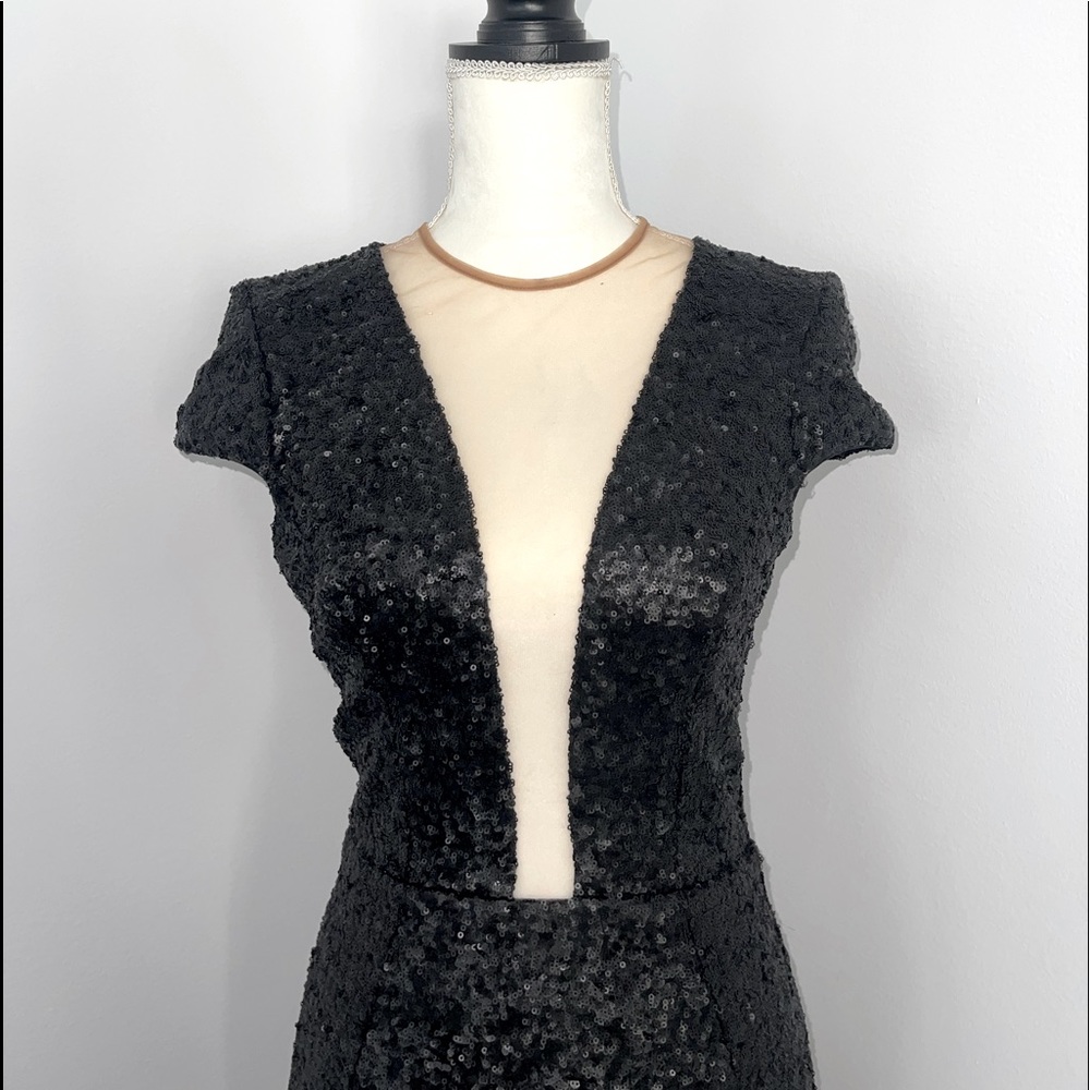 Holiday   Sequenced mini Dress